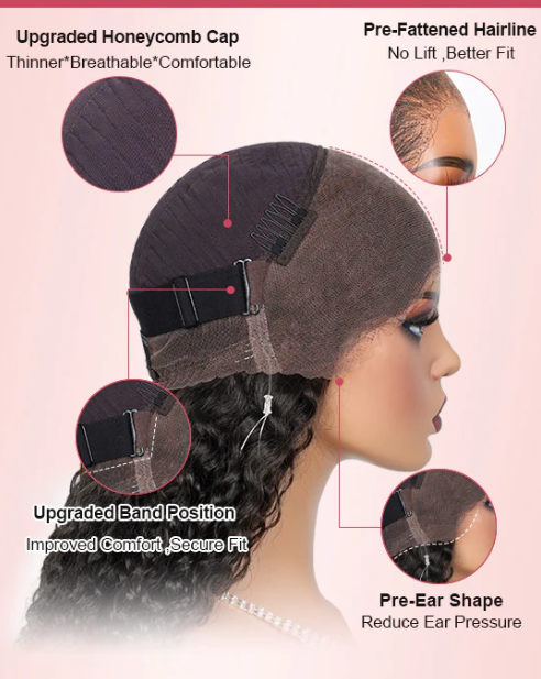 Adorable Lace Small Curly Wig