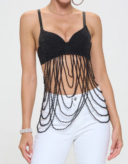 Demure Pearl Top