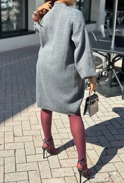 Split Sweater Two-Piece Set