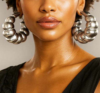 Powerful Threaded Earrings