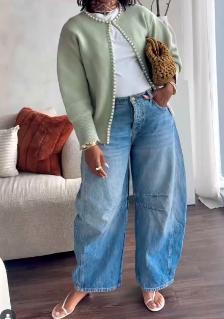 Elegant Pearl Cardigan