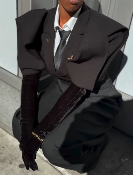 Fab Black Short Jacket