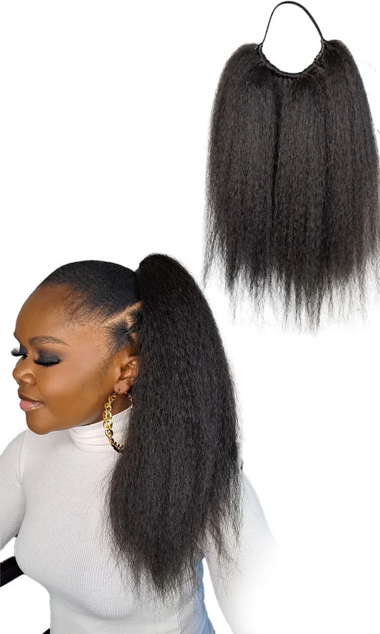 Natural Ponytail & Bun Easy to Install
