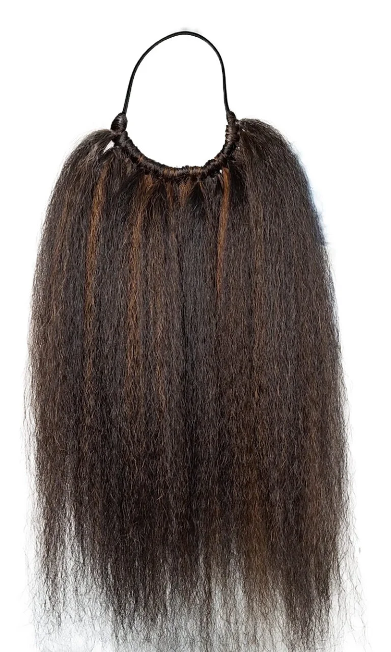 Natural Ponytail & Bun Easy to Install