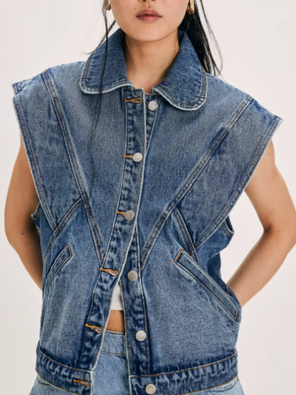 Cowboy Sleeveless Jacket