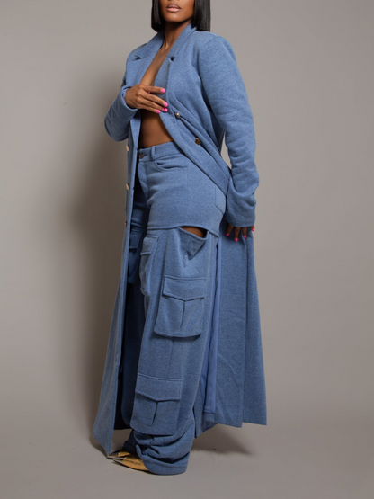 Double-breasted Elegant Sporty Suit