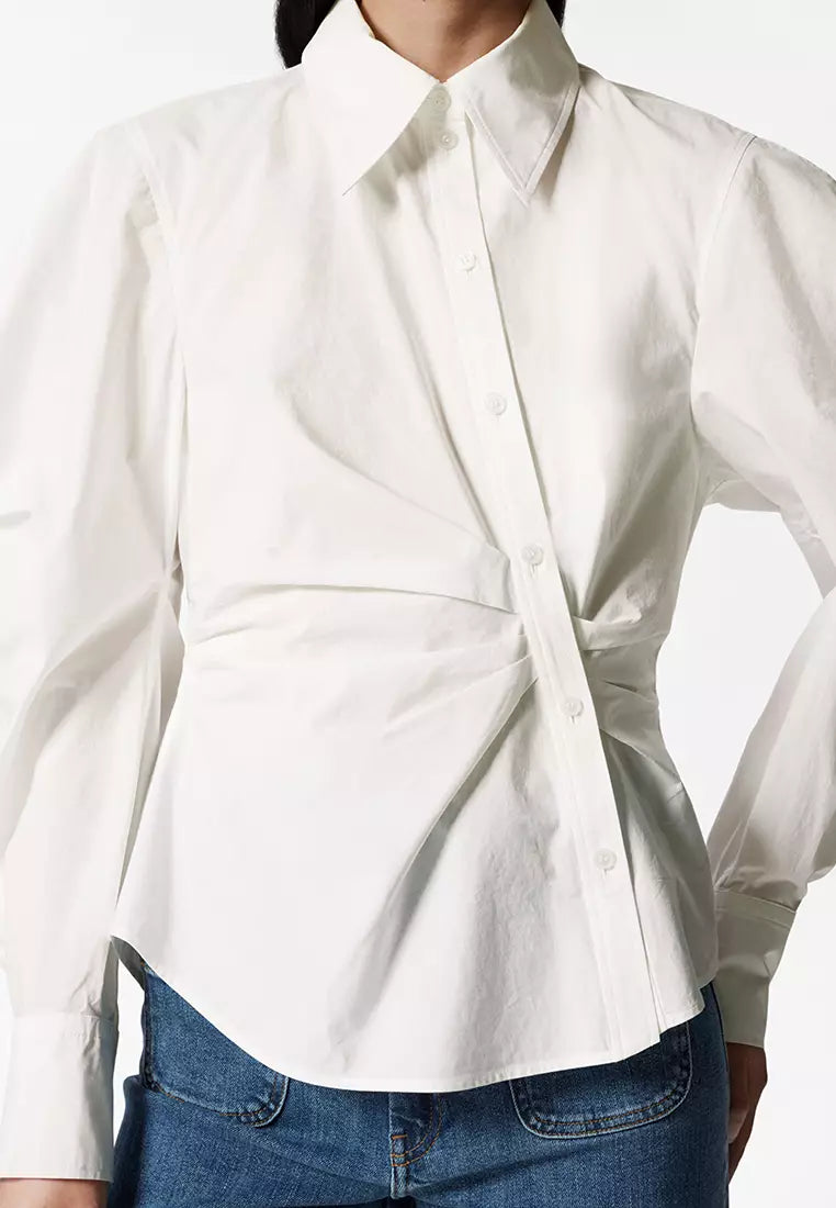 Asymmetrical Cotton Shirt